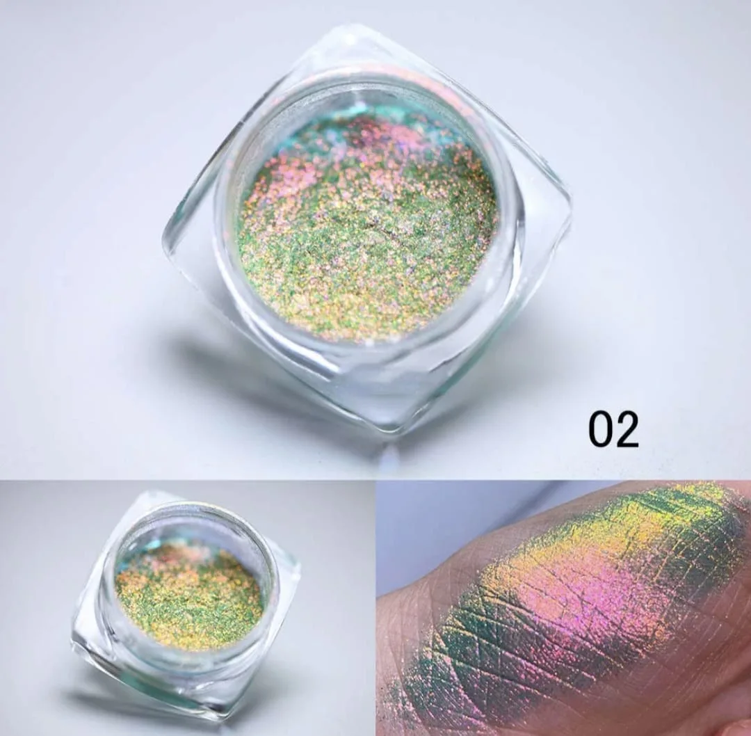 Nails Chrome Powder nr2